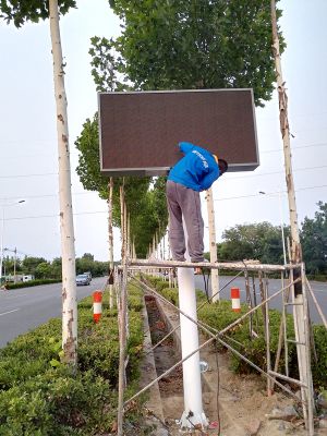 濰坊交警支隊室外P10雙色
