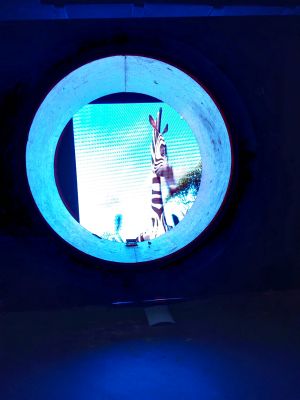 曲阜興隆文化園室內P4表貼全彩