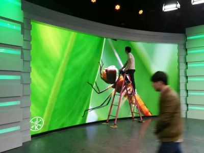 北京愛奇藝演播廳室內P2.5表貼全彩顯示屏