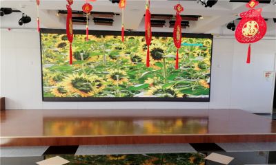 北京市第一幼兒園室內P5高清全彩LED顯示屏（安裝地點：北京市第一幼兒園）