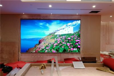 通州萬達廣場城市展廳室內P2.5高清LED顯示屏（安裝地點：通州萬達廣場A座城市展廳）