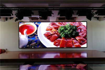 北京市第一幼兒園室內P1.66超清小間距LED顯示屏（安裝地點：北京市第一幼兒園活動室）