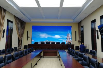 北京北控生態建設集團室內P1.66小間距全彩LED顯示屏項目（安裝地點：通州北控生態集團）