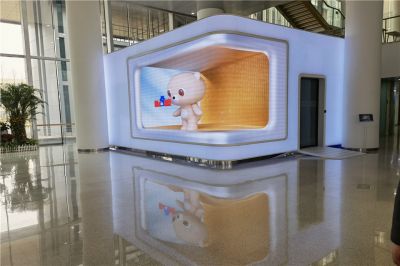 百度集團總部室內裸眼3D顯示屏項目（安裝地點：北京百度集團總部）