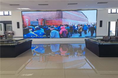 北京長辛店棚戶區改造選房中心室內P2.5全彩LED顯示屏項目（安裝地點：豐臺區長辛店）