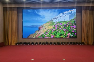 北京華潤雙鶴藥業股份公司職工之家禮堂室內P2.0高清全彩LED顯示屏項目（安裝地點：華潤雙鶴藥業公司禮堂）